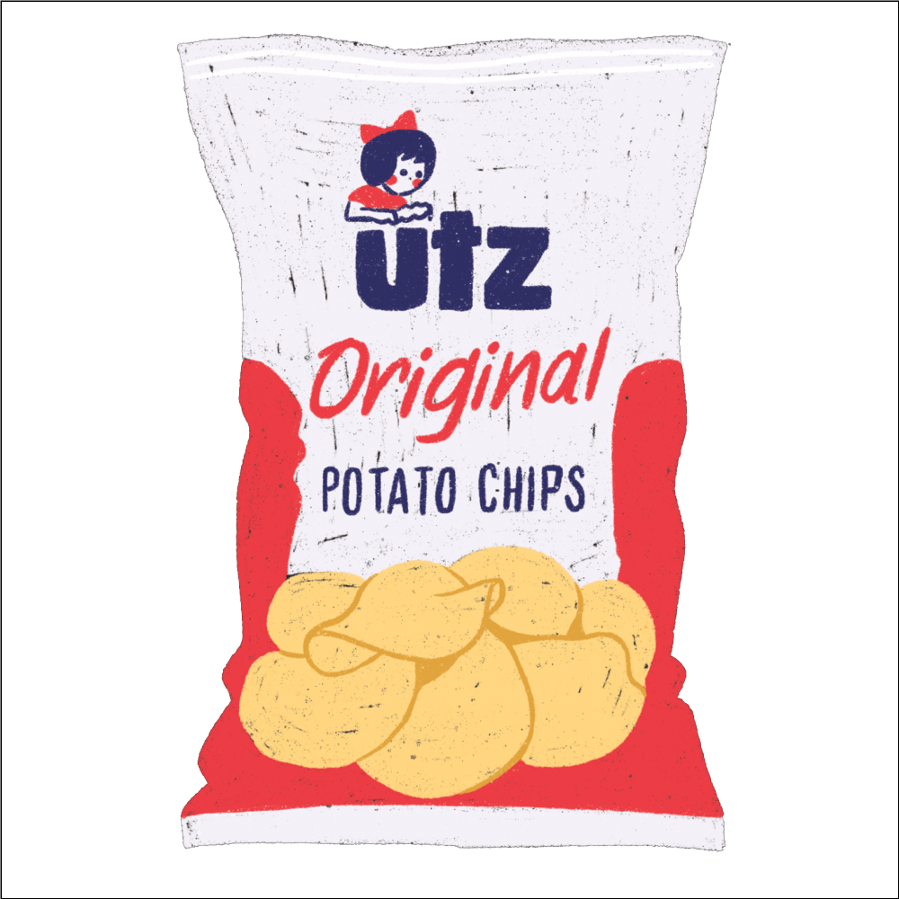 Utz Original Chips Bag / Sticker - Route One Apparel