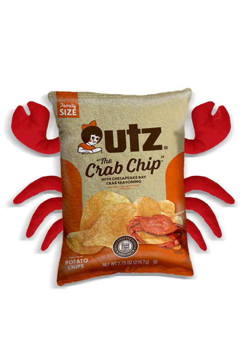Utz Crab Chips / Dog Toy - Route One Apparel