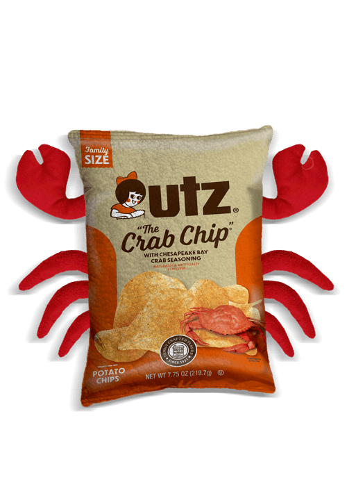 Utz Crab Chips / Dog Toy - Route One Apparel