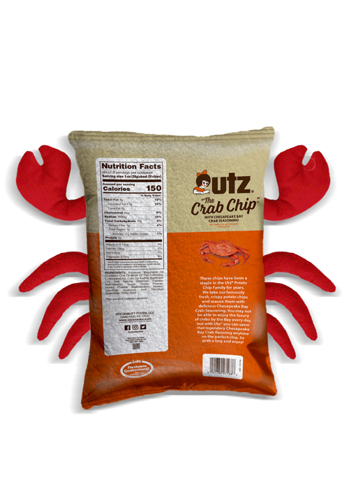 Utz Crab Chips / Dog Toy - Route One Apparel