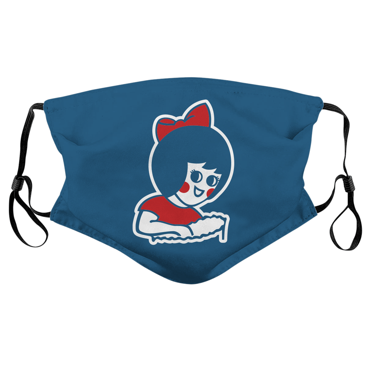 Utz Girl Logo (Blue) / Face Mask - Route One Apparel