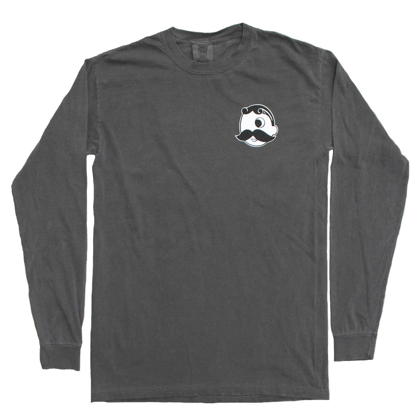 Natty Boh Can Surfboards (Pepper) / Long Sleeve Shirt - Route One Apparel