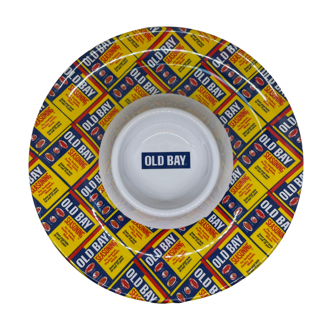 Flat Old Bay Can Pattern / Dip Bowl - Route One Apparel