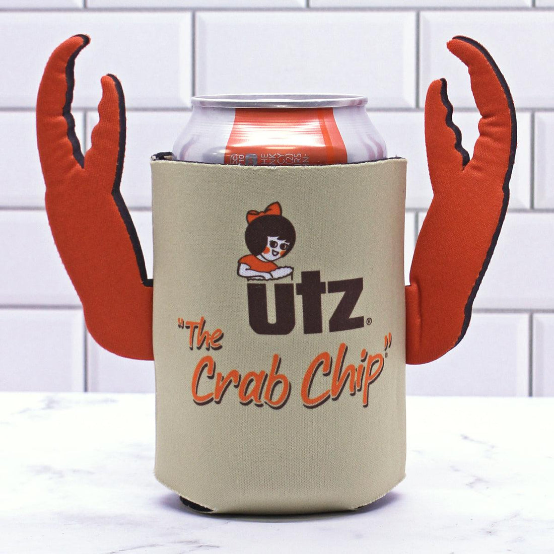 Utz Crab Chip / Crab Claw Can Cooler Route One Apparel