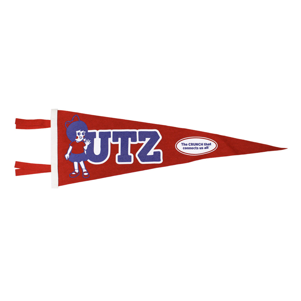 Utz "Crunch That Connects" / Pennant Flag - Route One Apparel