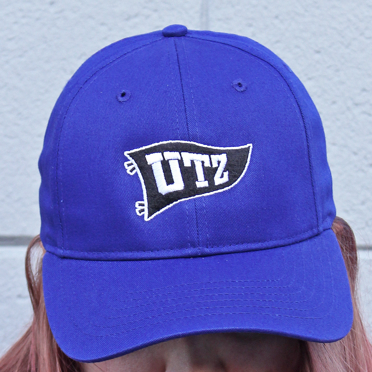 Utz Pennant Flag (Blue) / Baseball Hat - Route One Apparel