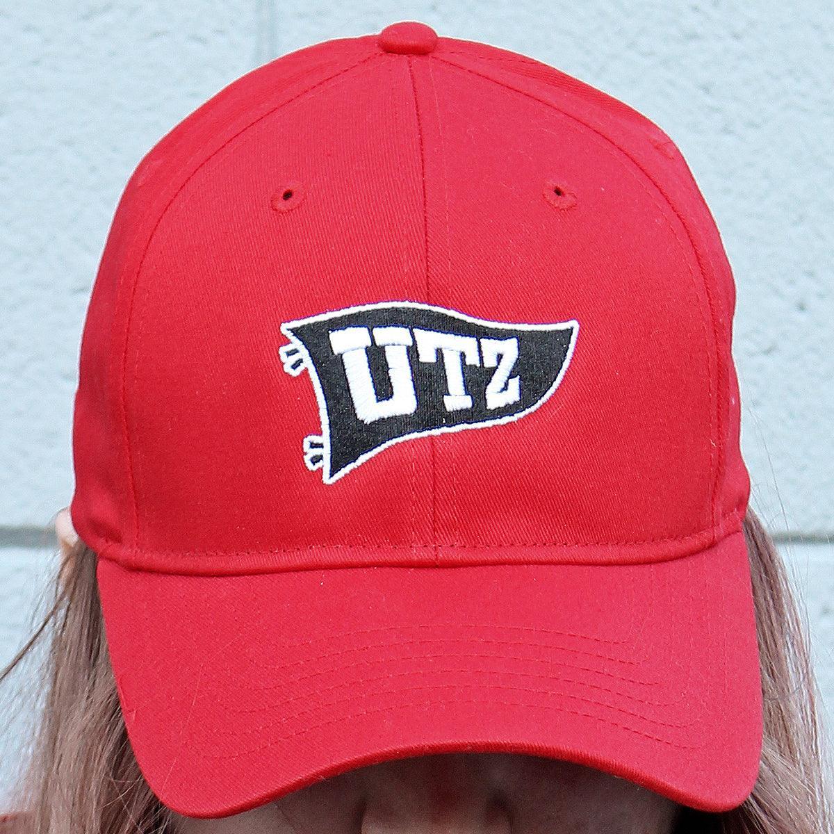 Utz Pennant Flag (Red) / Baseball Hat - Route One Apparel