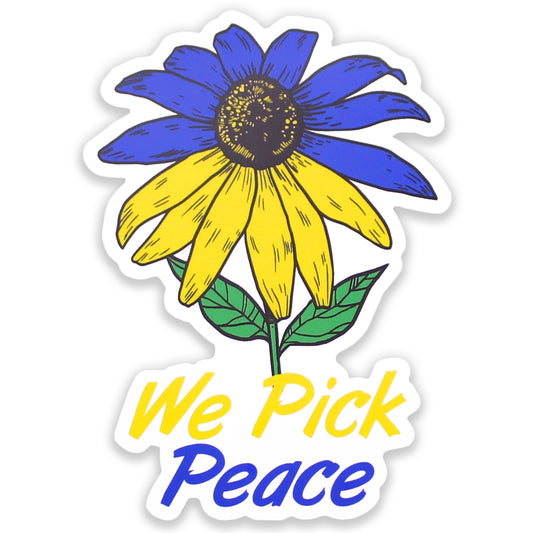 We Pick Peace / Sticker - Route One Apparel