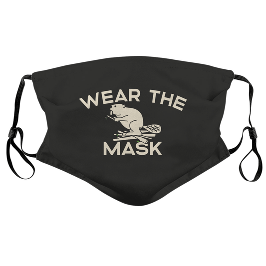 Wear The Dam Mask - Beaver Edition / Face Mask - Route One Apparel