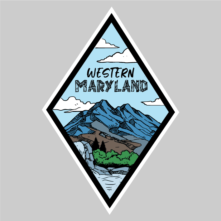 Western Maryland / Diamond Sticker - Route One Apparel