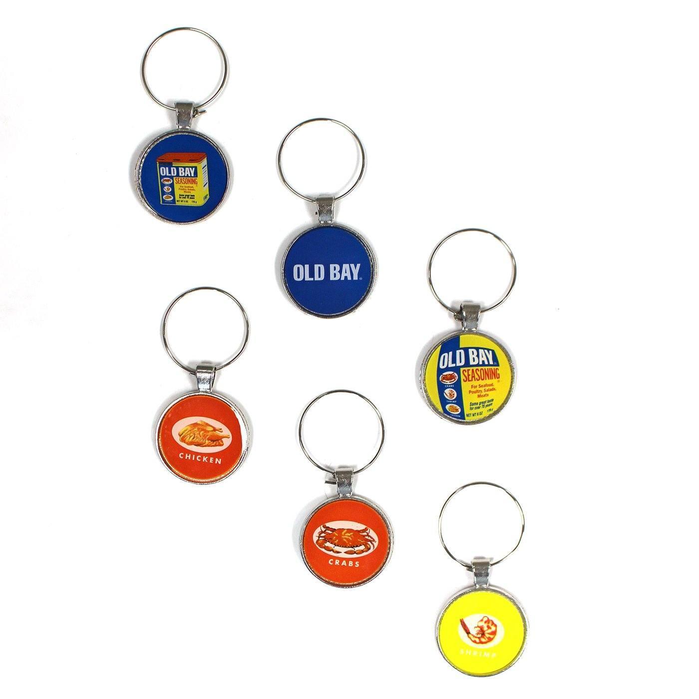 Old Bay Wine Charms (Set of 6) - Route One Apparel