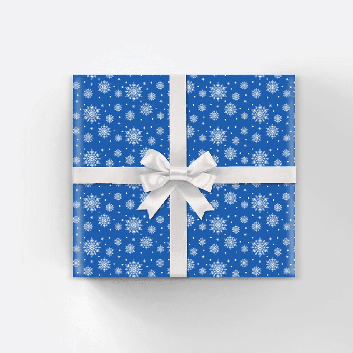 Crab Snowflake Pattern (Blue) / Gift Wrap - Route One Apparel