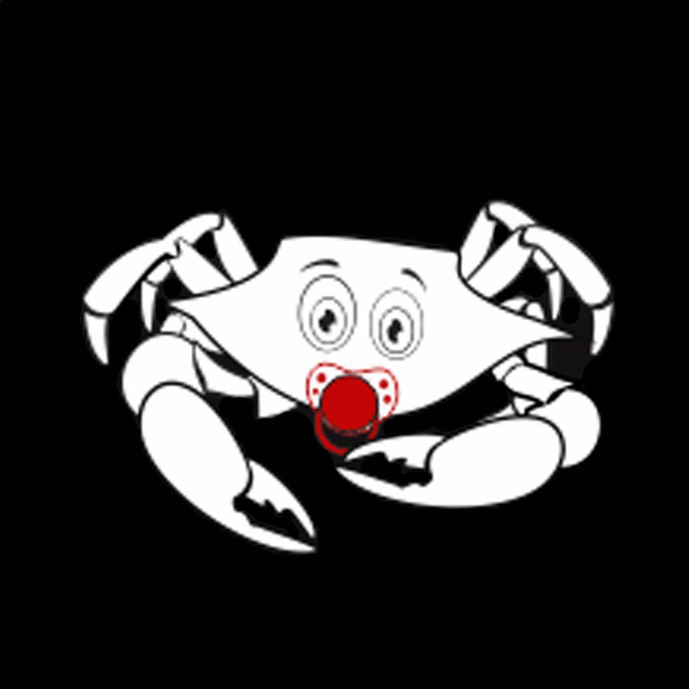 Crab Happy Family / Sticker Set - Route One Apparel