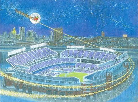 Baltimore Football Stadium / Christmas Card - Route One Apparel