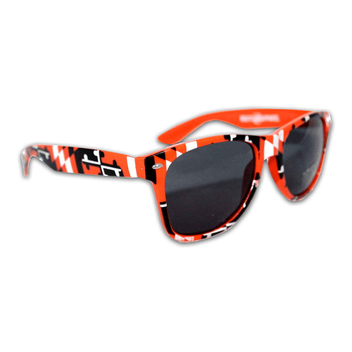 Maryland Full Flag Pattern (Black & Orange) / Shades - Route One Apparel