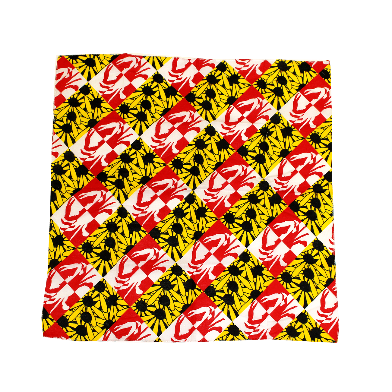 Crabby Susan / Bandana (22 x 22 inch) - Route One Apparel