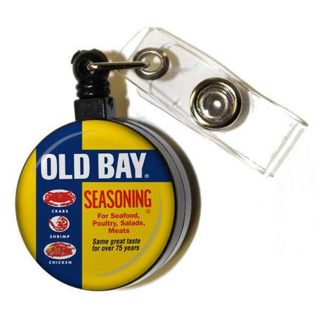 Old Bay Can / Retractable Badge Holder - Route One Apparel