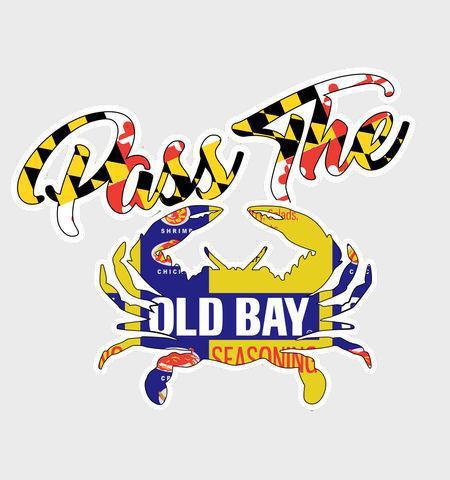 Pass the Old Bay / Sticker - Route One Apparel