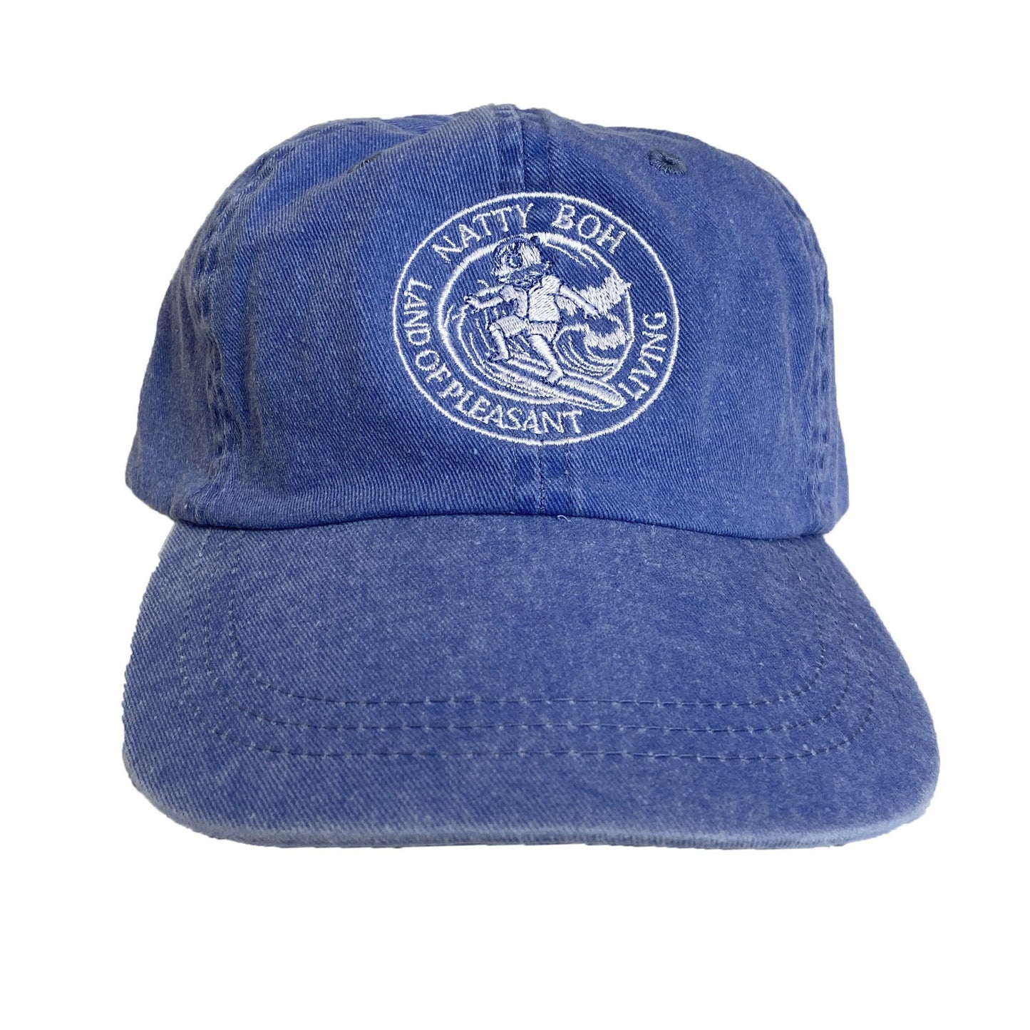 Retro Boh Wave Surfing (Royal) / Baseball Hat - Route One Apparel