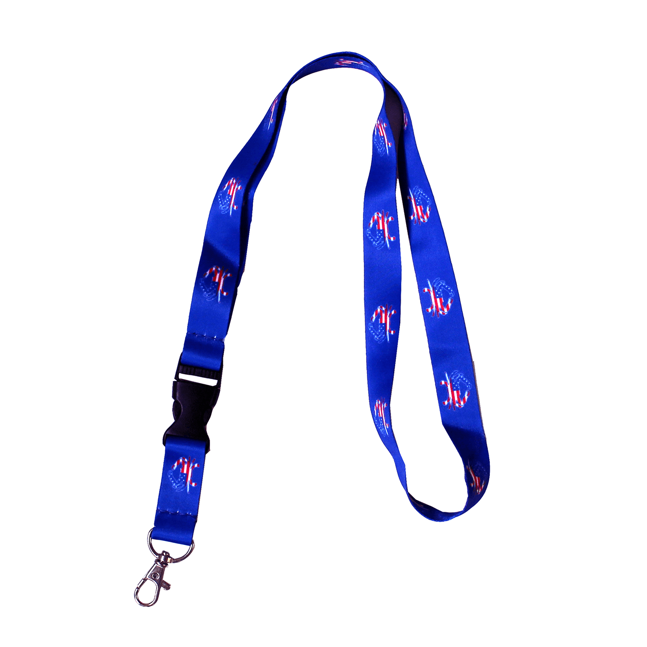 American Flag Crab (Blue) / Lanyard - Route One Apparel