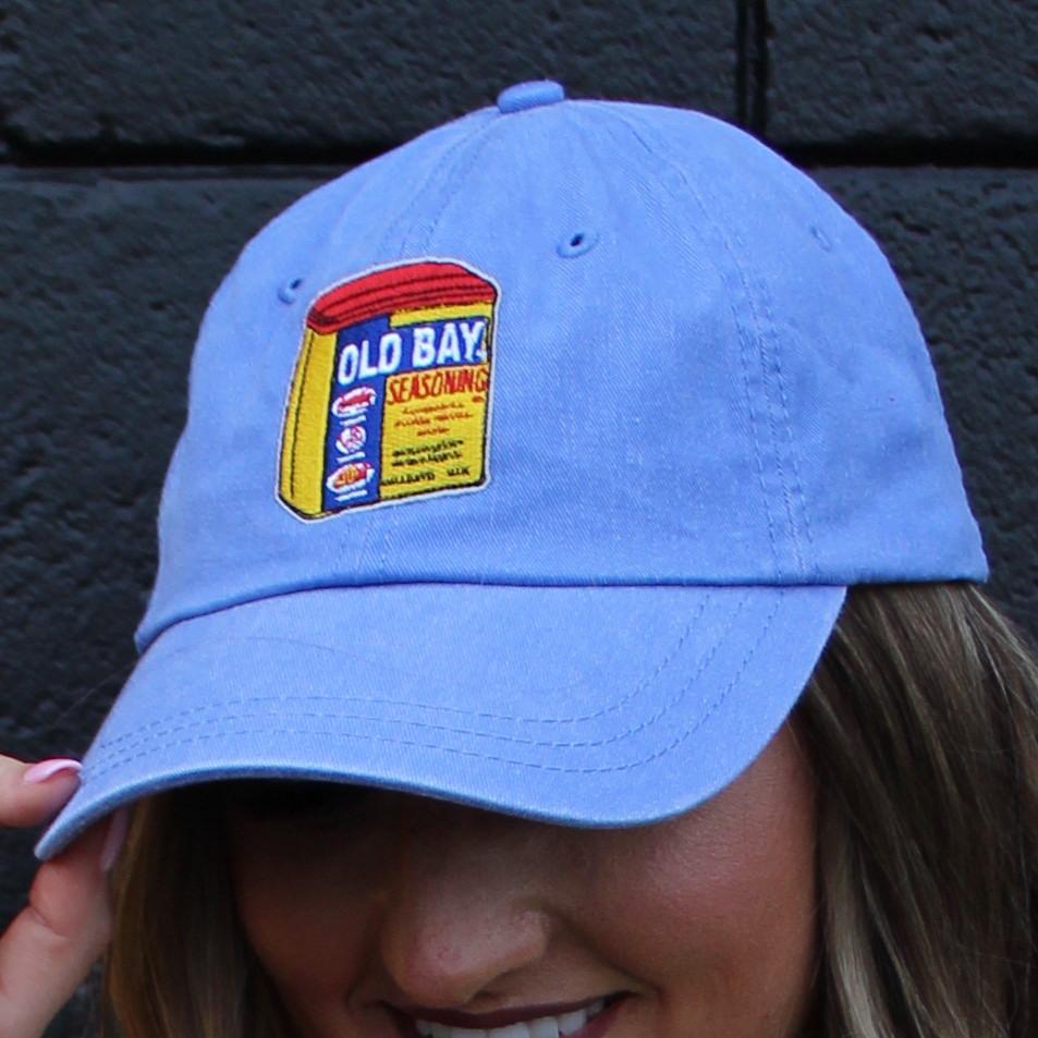 Old Bay Can (Periwinkle) / Baseball Hat - Route One Apparel