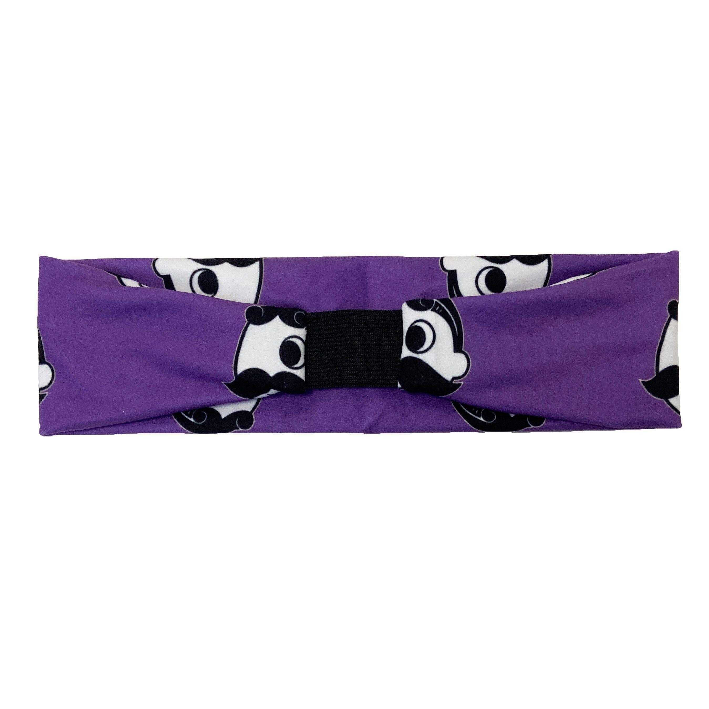 Natty Boh Logo Purple (Style 3) / Headband - Route One Apparel