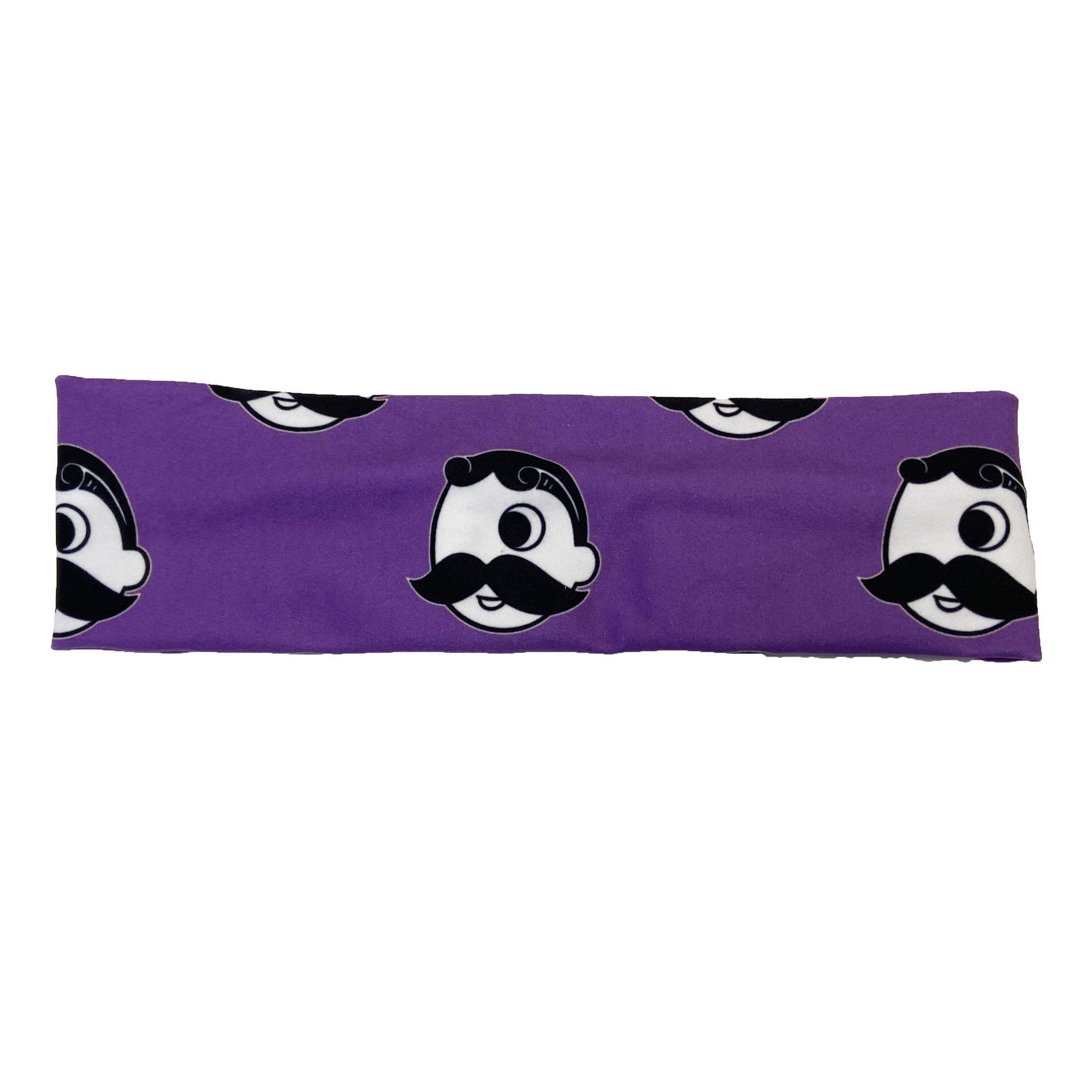 Natty Boh Logo Purple (Style 3) / Headband - Route One Apparel