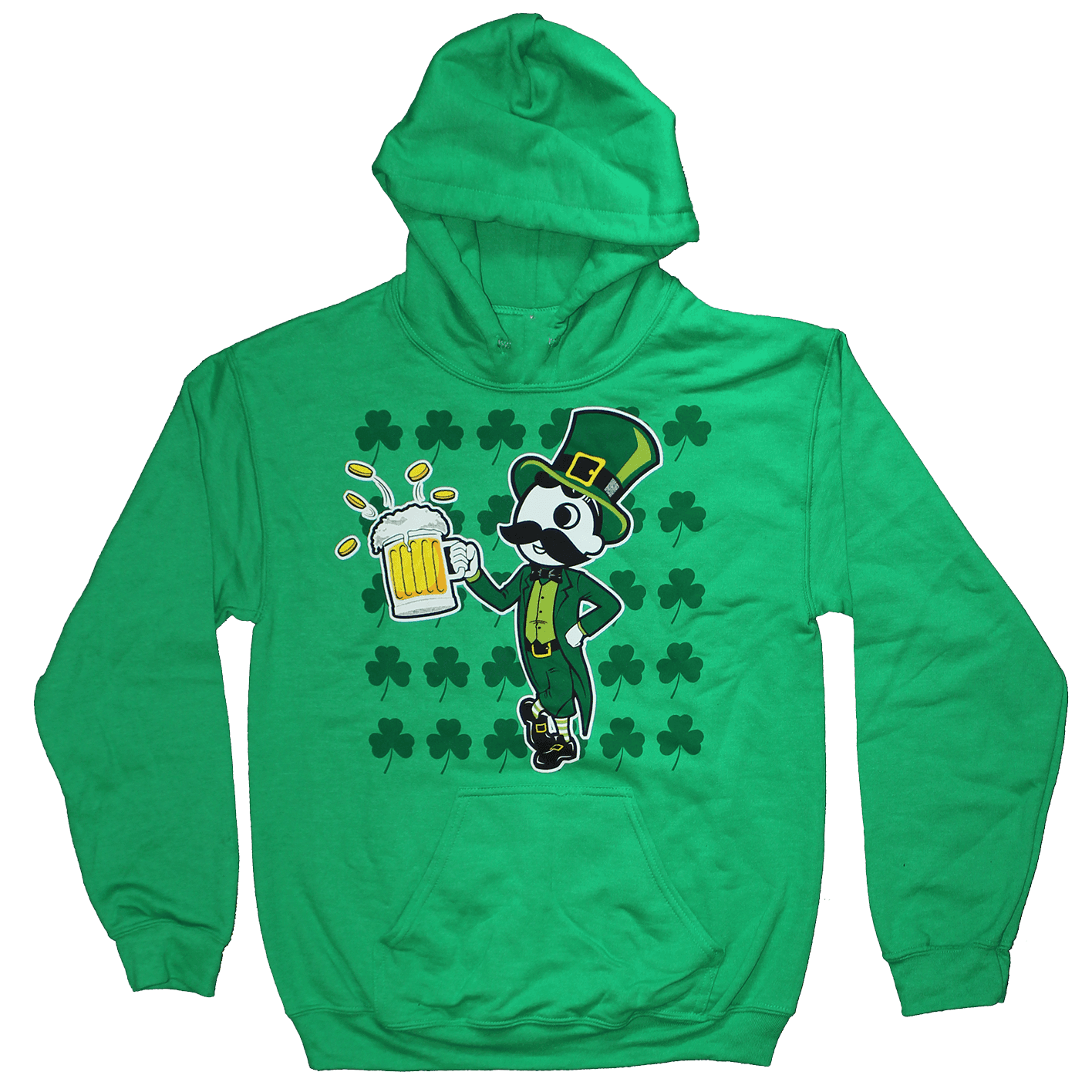 Natty Boh Shamrock / Hoodie - Route One Apparel