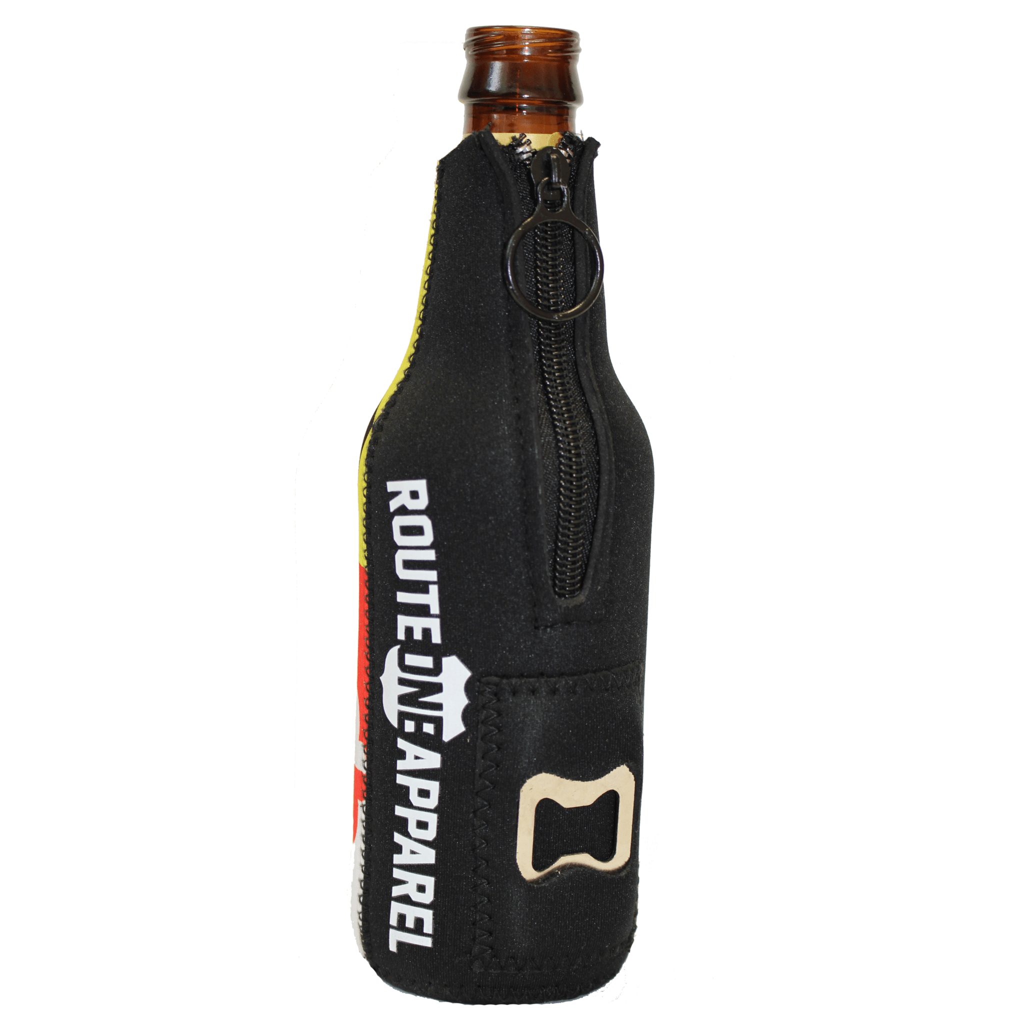Maryland Flag / Bottle Cooler (With Bottle Opener) - Route One Apparel