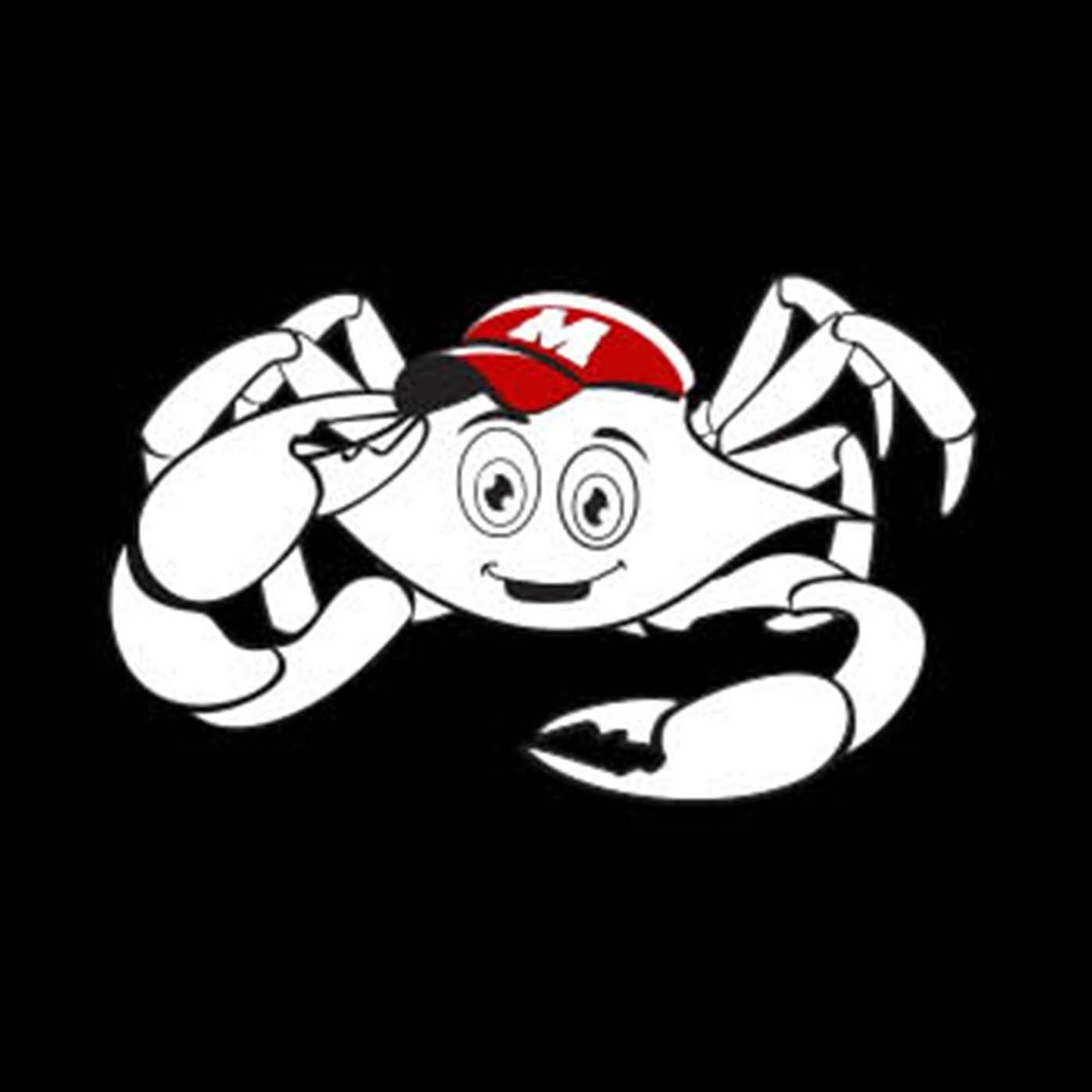 Crab Happy Family / Sticker Set - Route One Apparel