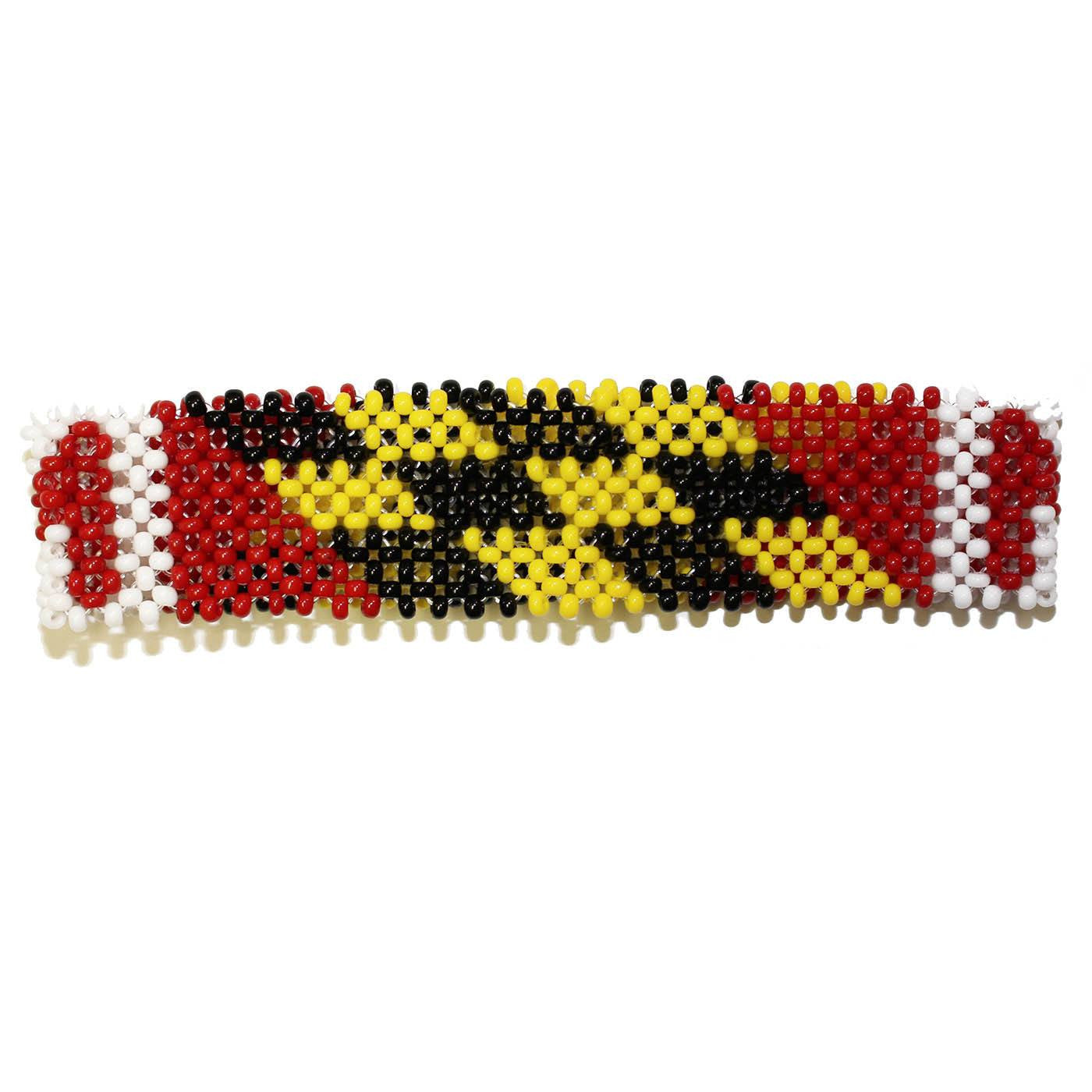 Maryland Flag / Bead Bracelet - Route One Apparel