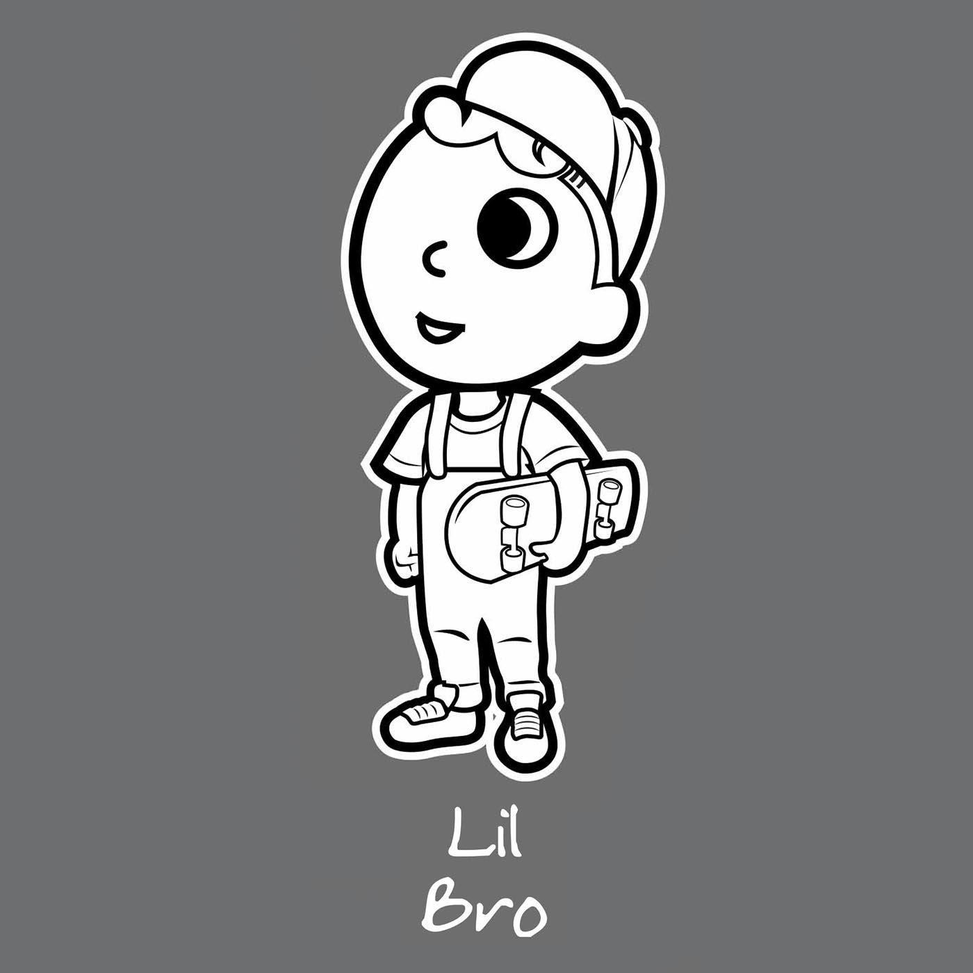 Bohtimore Happy Family / Sticker Set - Route One Apparel