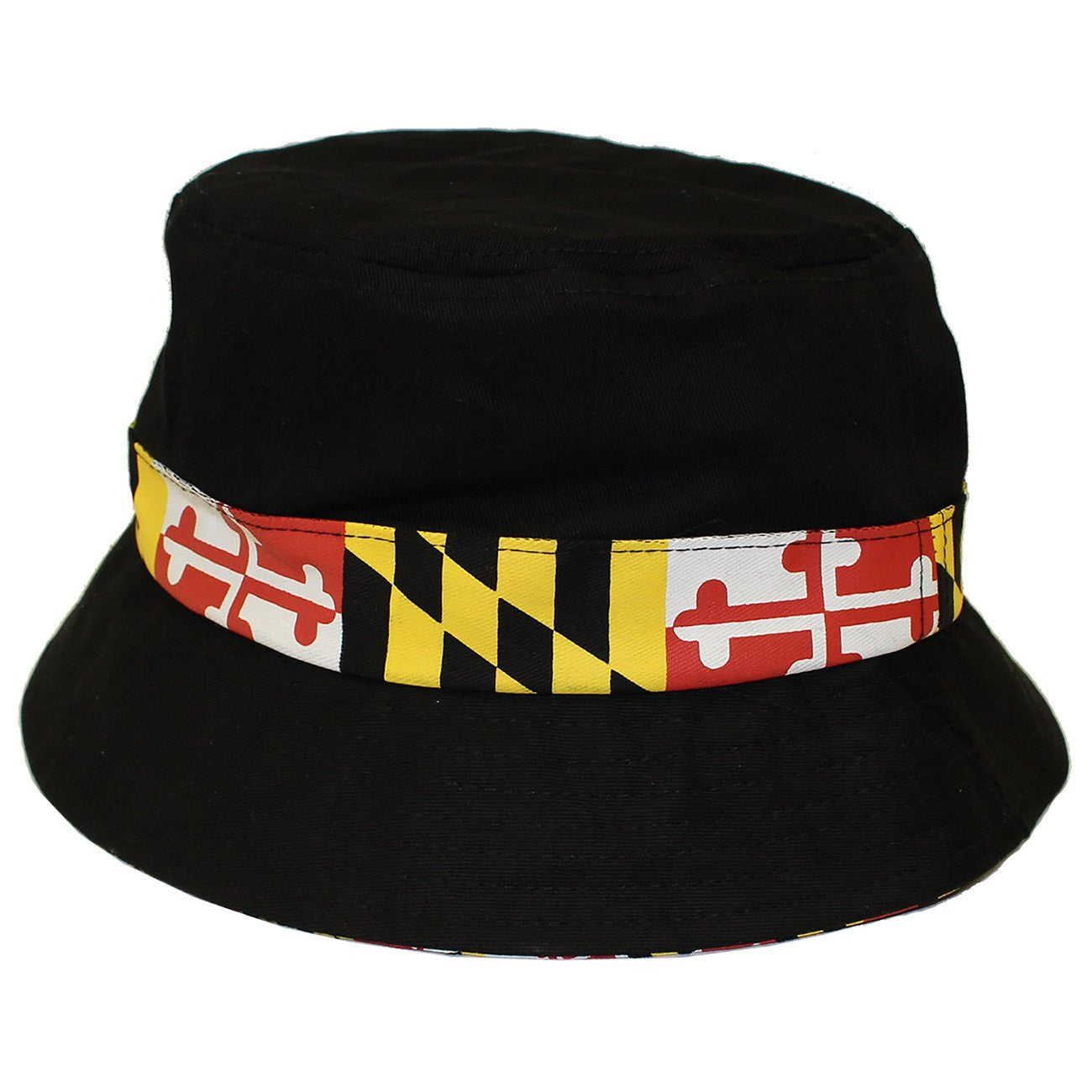 Maryland Flag Outline / Bucket Hat - Route One Apparel
