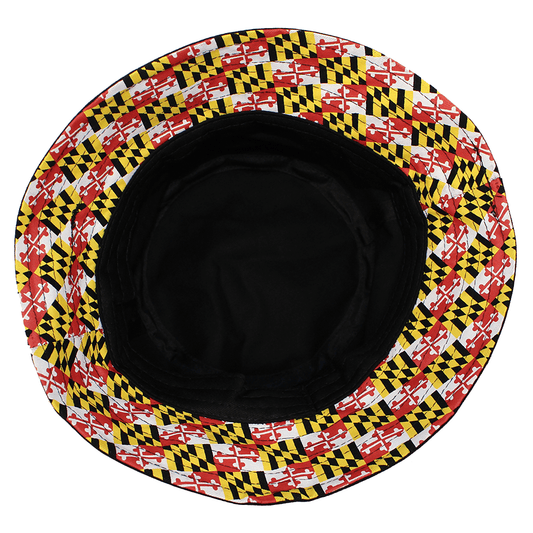 Maryland Flag Outline / Bucket Hat - Route One Apparel