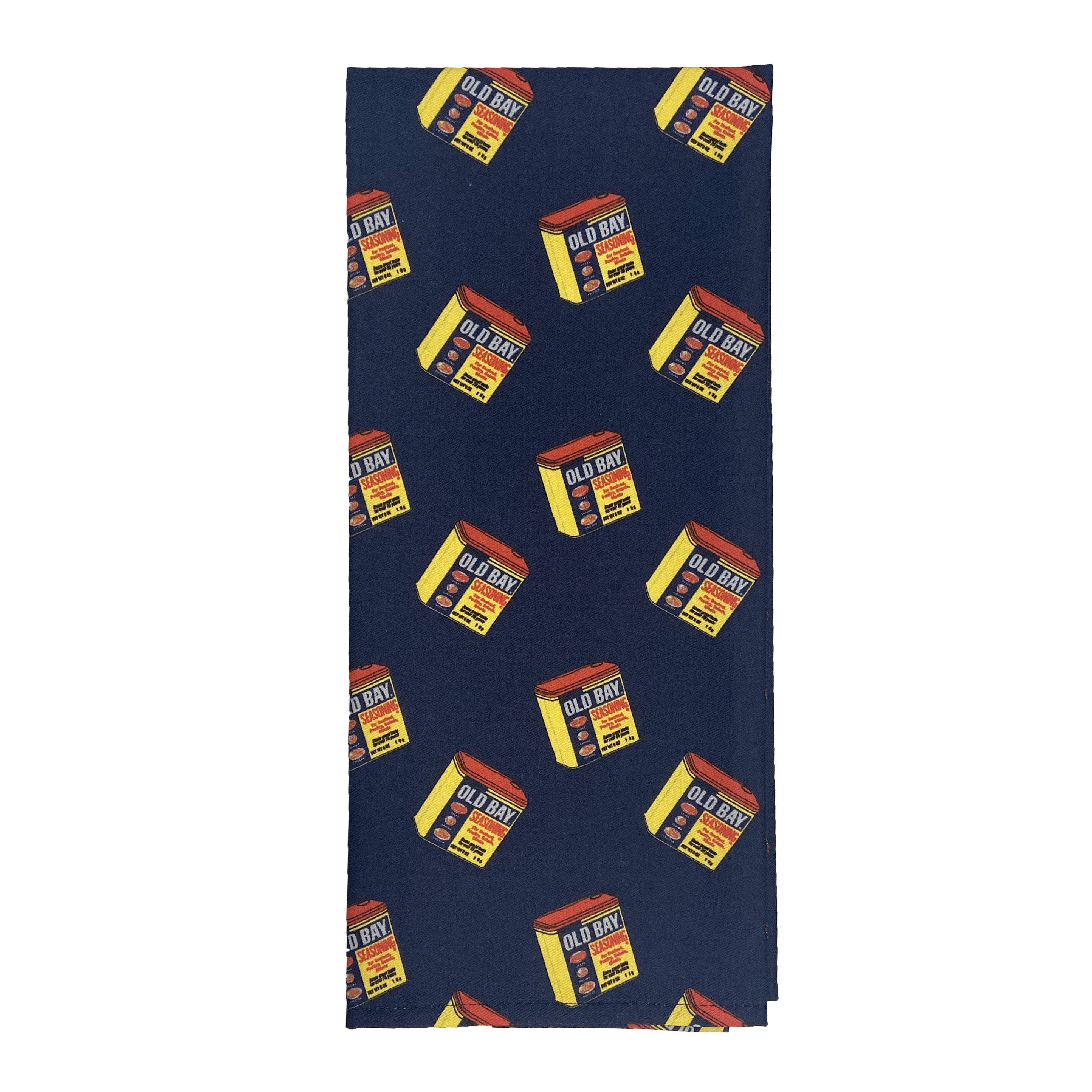 Old Bay Cans (Blue) / Kitchen Towel - Route One Apparel