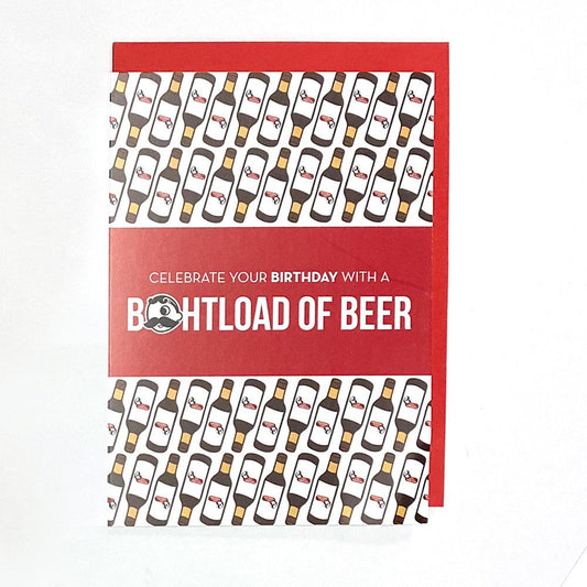 Birthday Boh-tload of Beer / Card - Route One Apparel