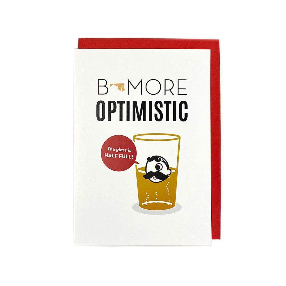 B-More Optimistic Natty Boh / Card - Route One Apparel