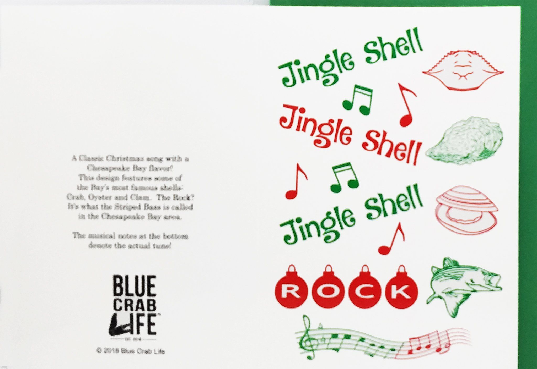 Jingle Shell Rock / Christmas Card - Route One Apparel