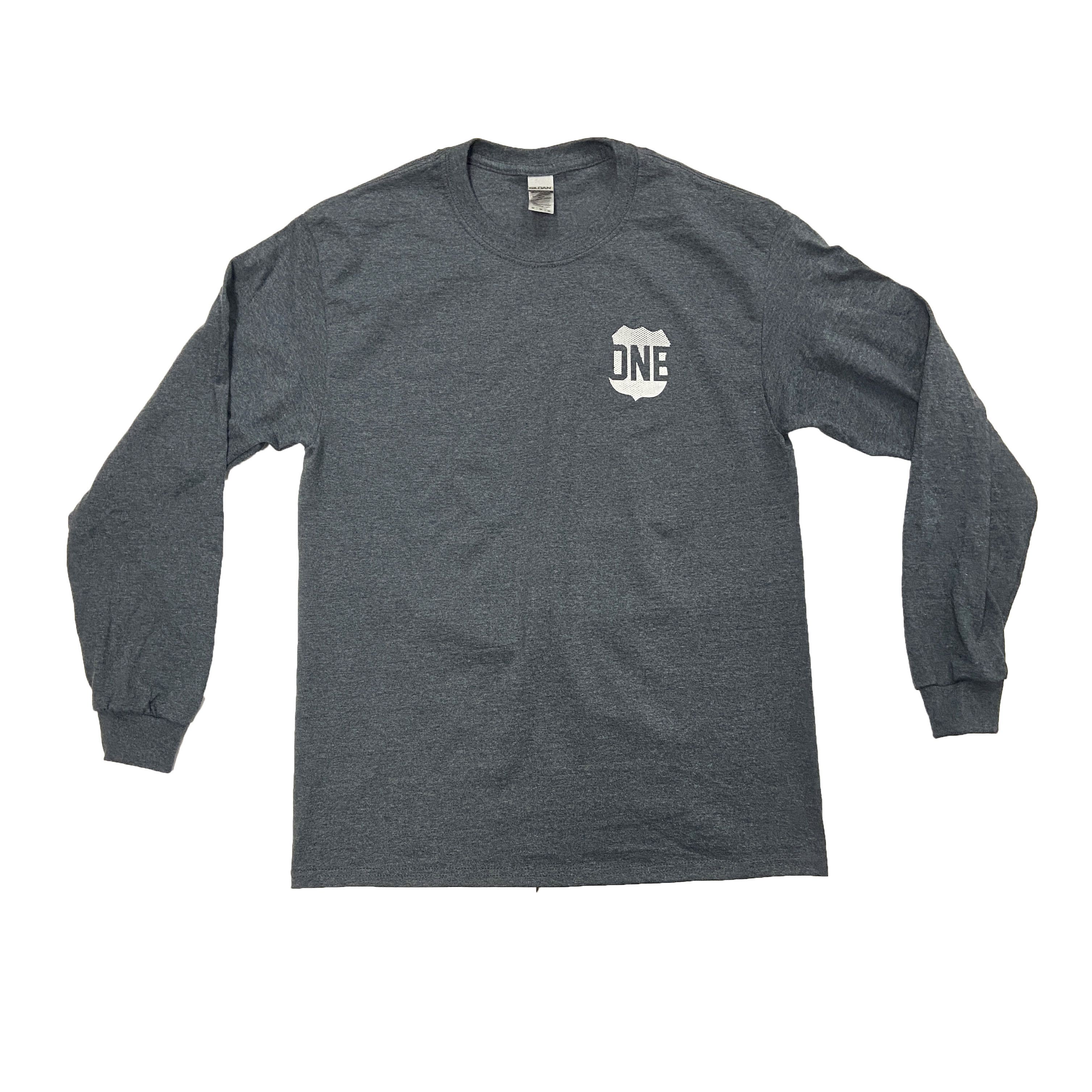 Cozy & Crabby (Charcoal) / Long Sleeve Shirt - Route One Apparel