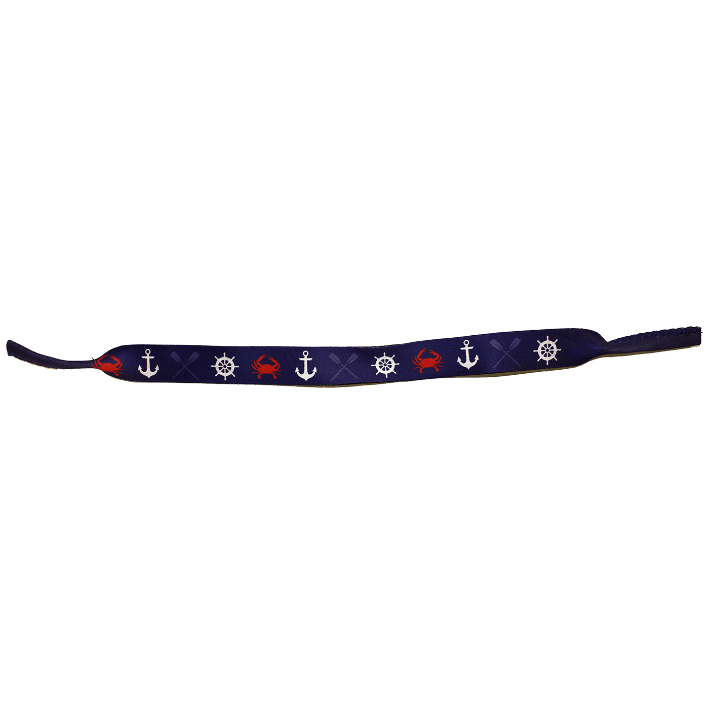 Nautical Crab, Anchor & Oar / Neoprene Sunglass Strap - Route One Apparel