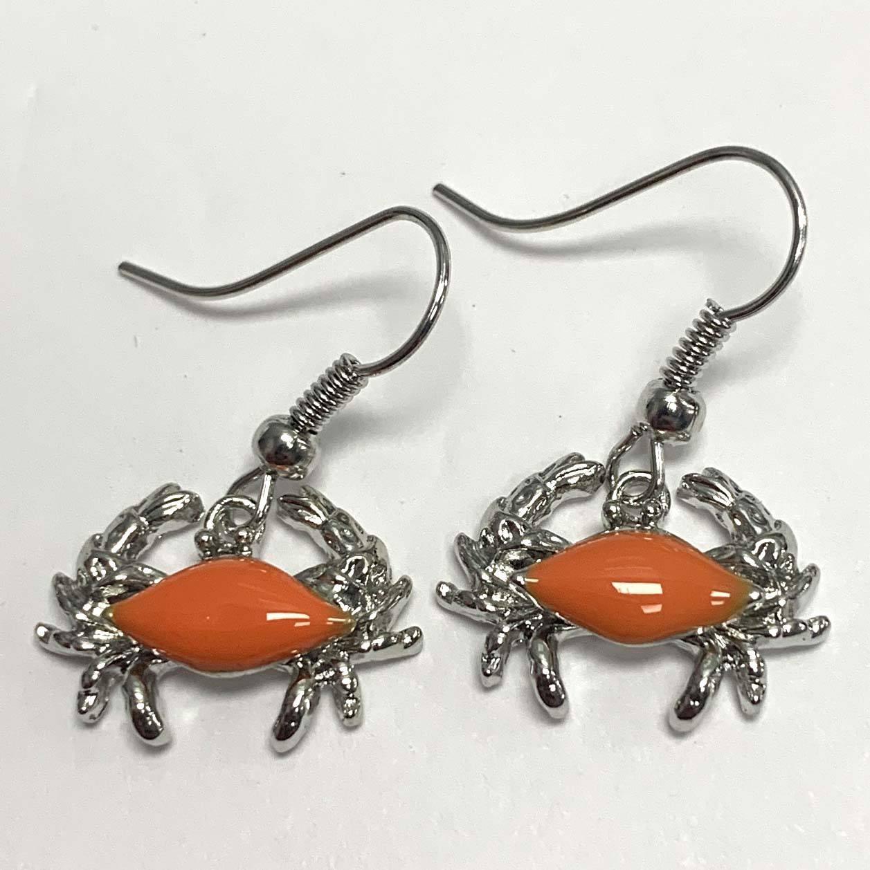 Crab / Dangle Earrings - Route One Apparel