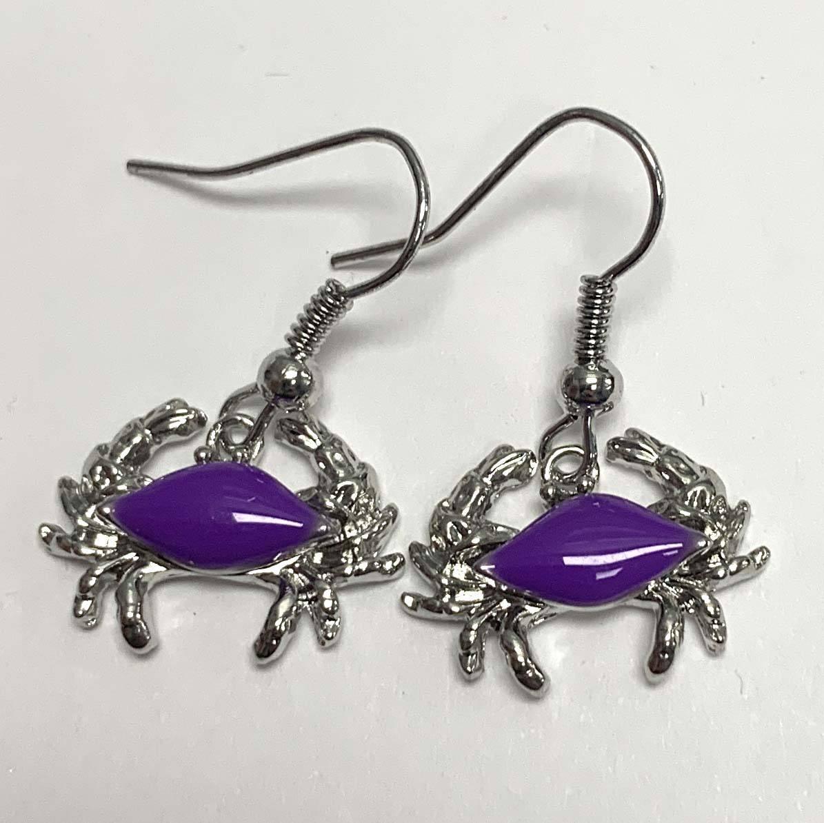 Crab / Dangle Earrings - Route One Apparel