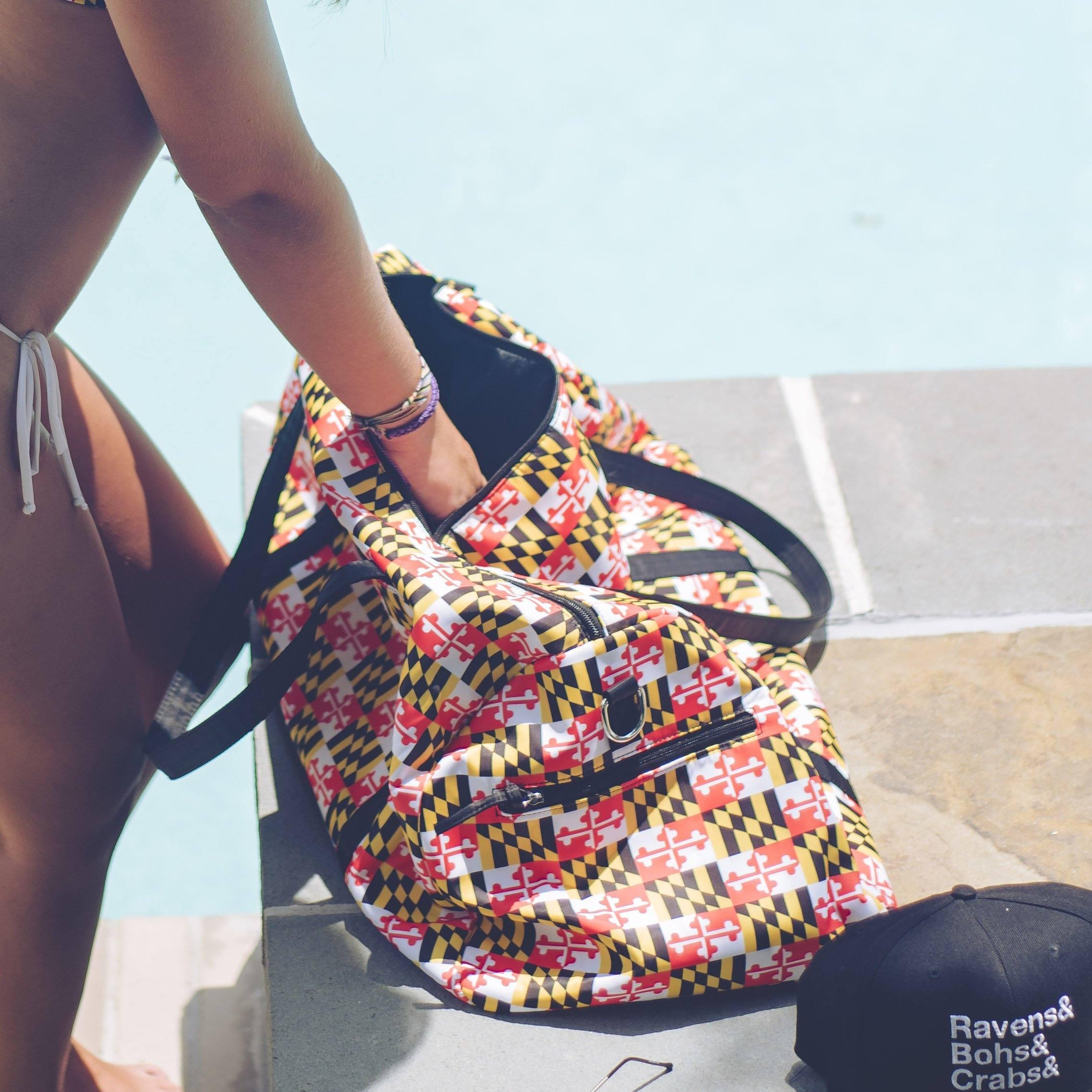 Maryland Full Flag / Duffel Bag - Route One Apparel