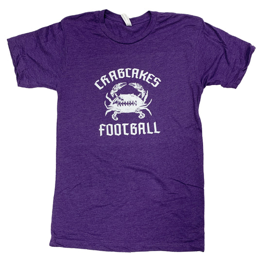 Crabcakes & Football (Vintage Purple) / Shirt - Route One Apparel