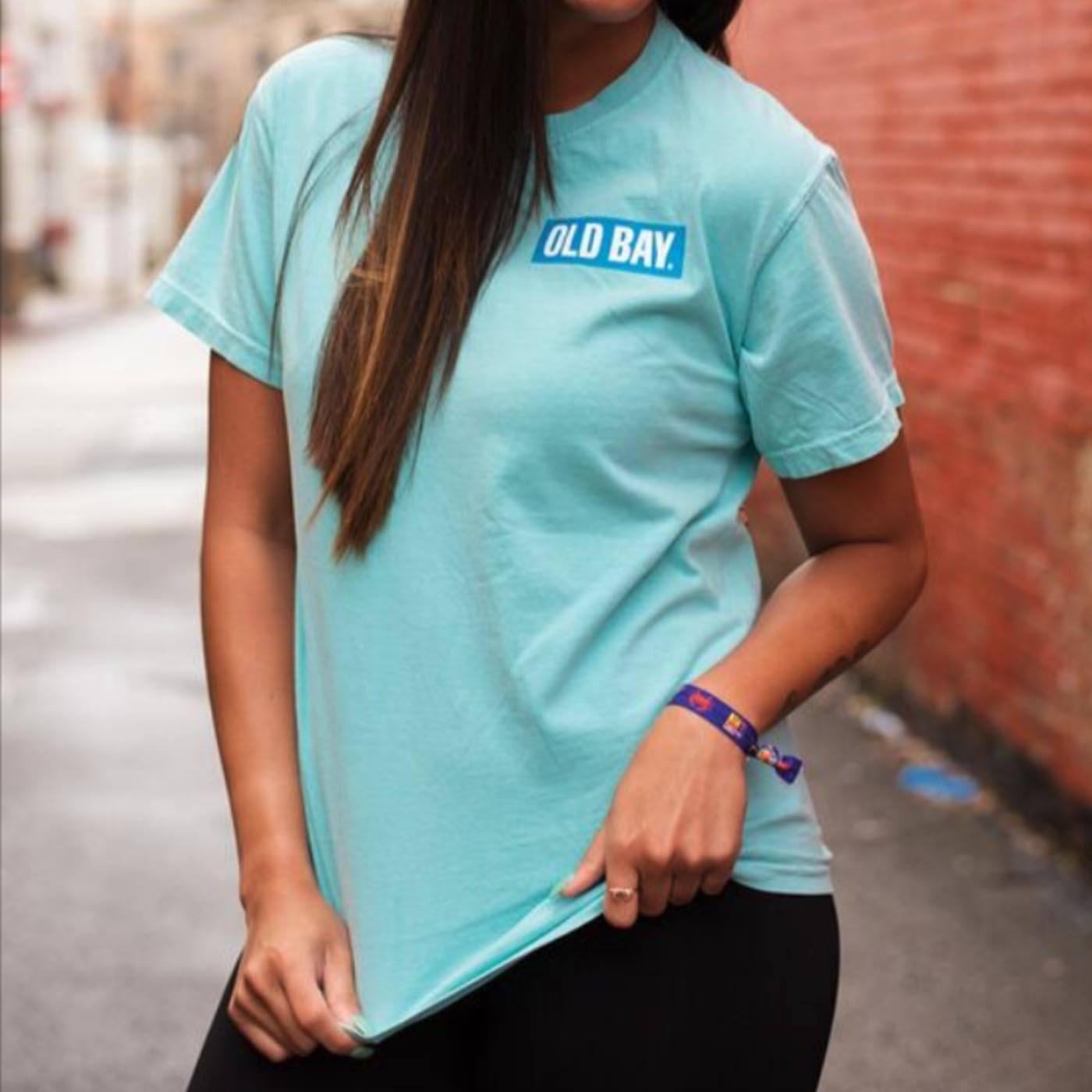 Crabaritaville - Old Bay, USA (Chalky Mint) / Shirt - Route One Apparel