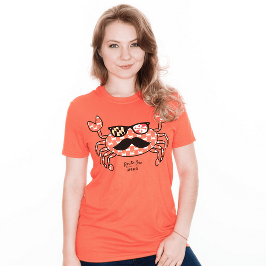 Fun Crab Disguise (Orange) / Shirt - Route One Apparel