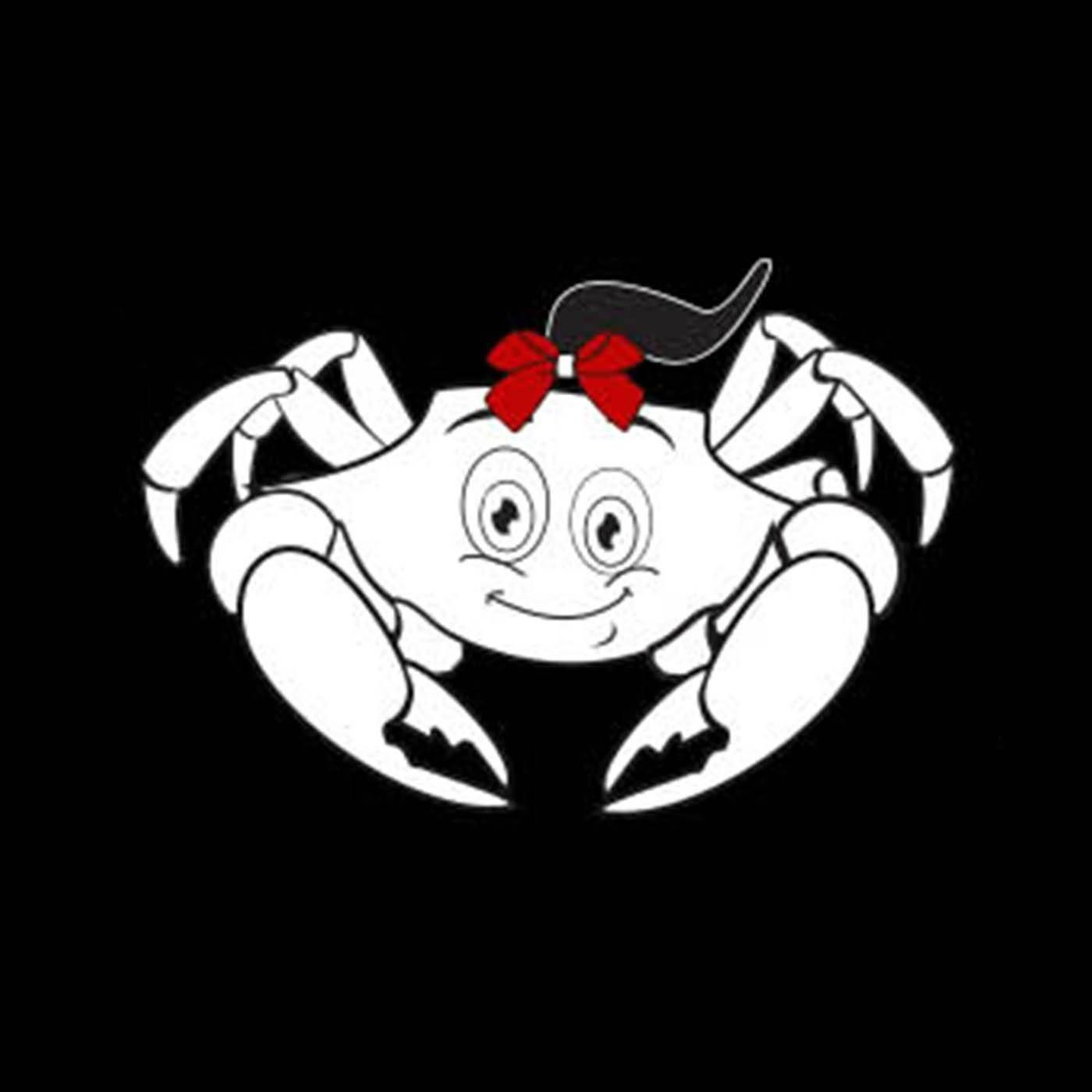 Crab Happy Family / Sticker Set - Route One Apparel