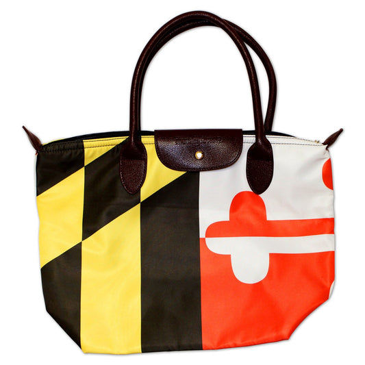 Maryland Flag / Nylon Handbag - Route One Apparel
