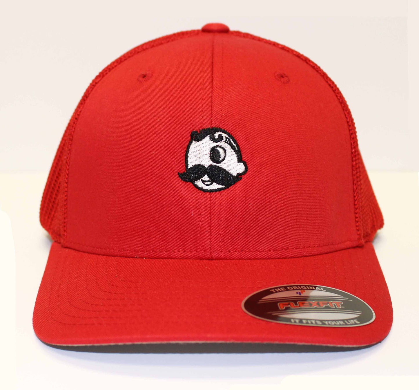 Natty Boh Logo (Red) / Trucker Hat - Route One Apparel