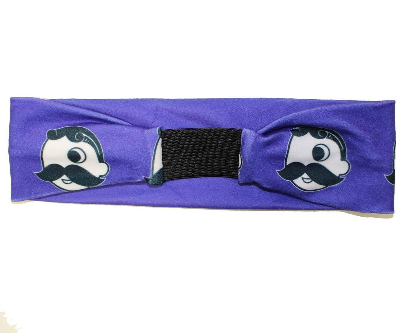 Natty Boh Logo Purple (Style 1) / Headband - Route One Apparel